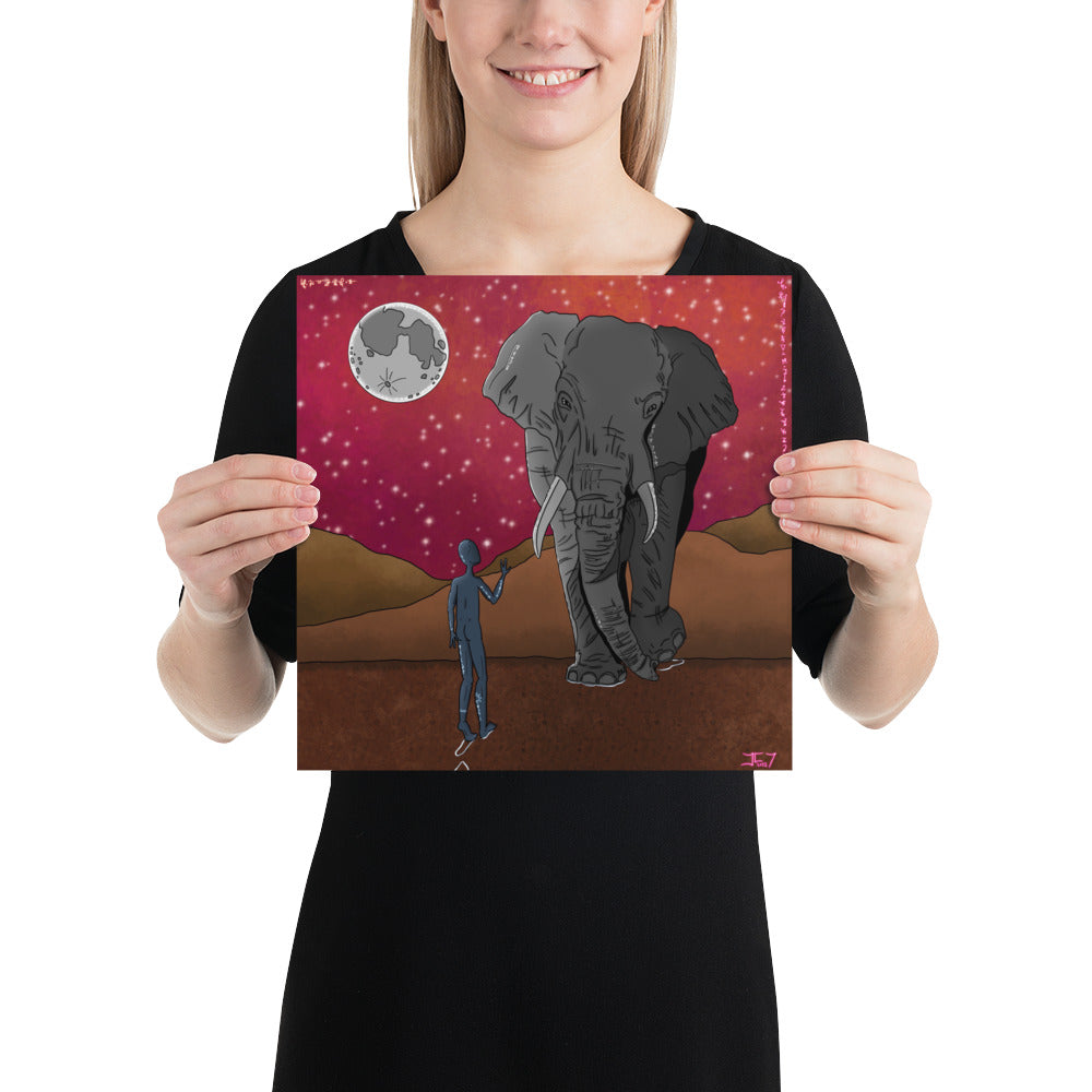 ASFT Elephant King Poster