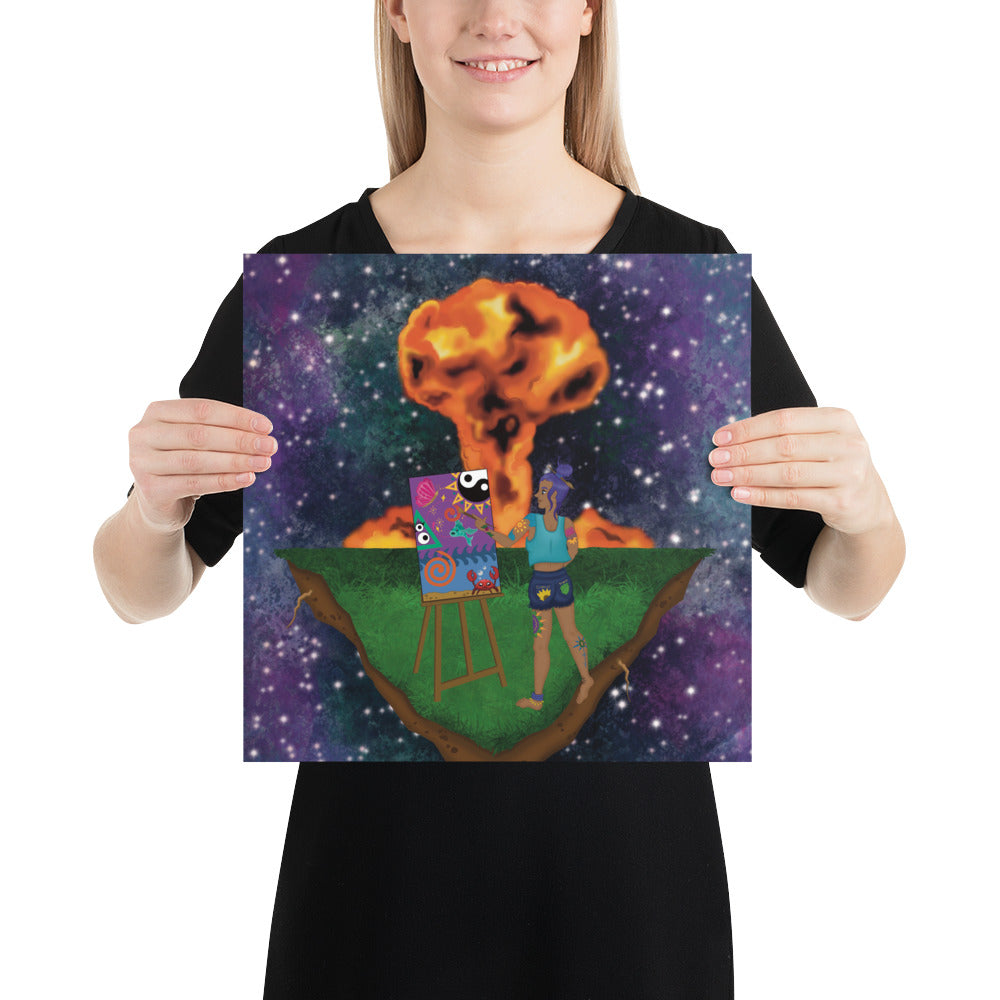 ASFT Mushroom Cloud Poster