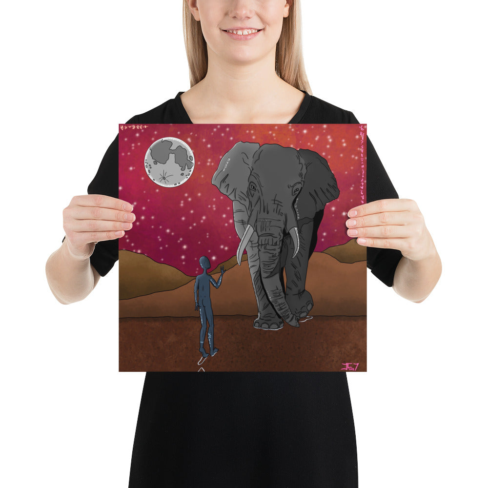 ASFT Elephant King Poster