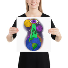 Load image into Gallery viewer, ASFT Green Me Up Poster
