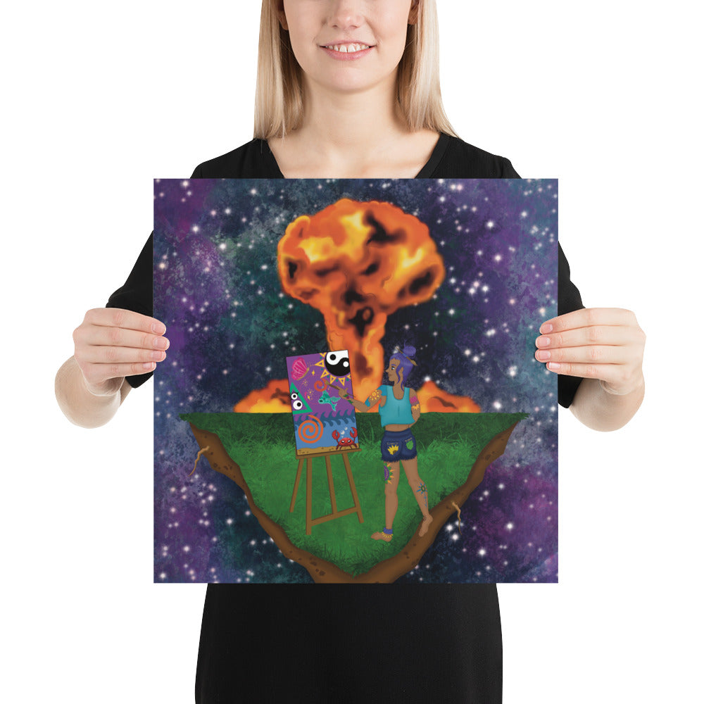 ASFT Mushroom Cloud Poster