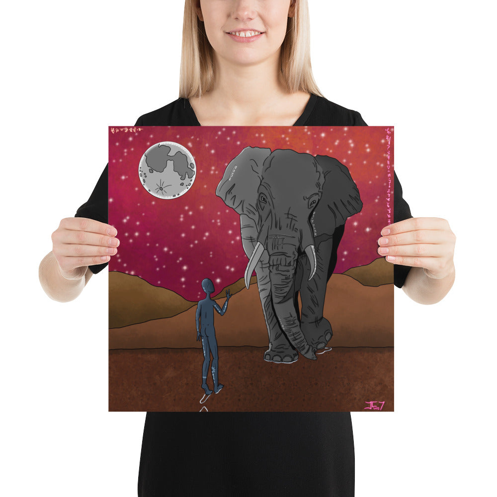 ASFT Elephant King Poster