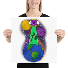 Load image into Gallery viewer, ASFT Green Me Up Poster
