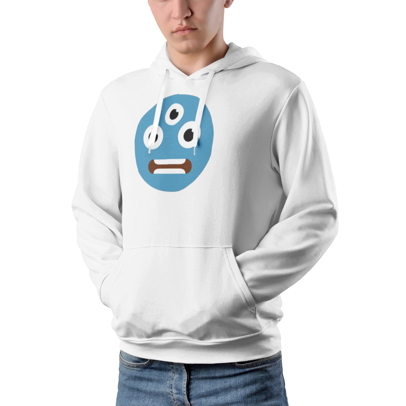 3rd Eye Grimace - Men's Pullover Hoodies