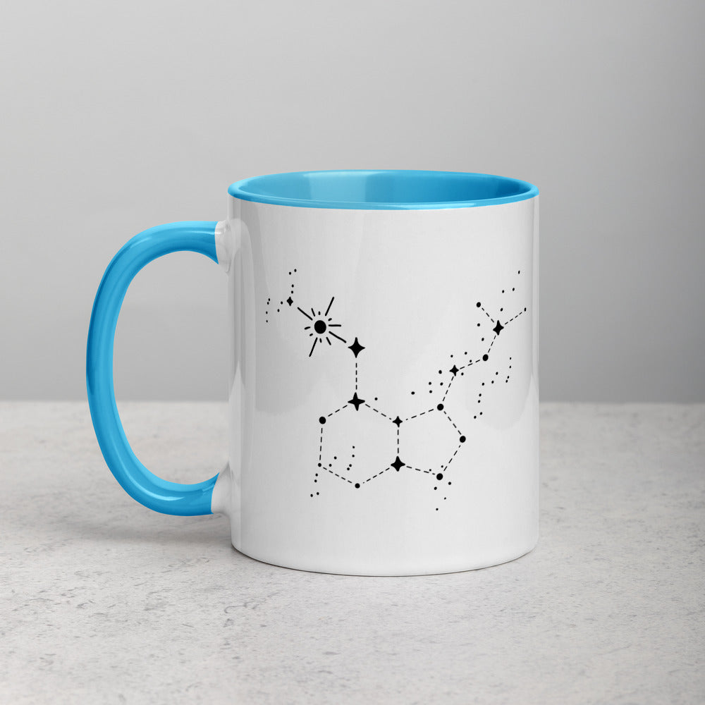 Constellation Coffee Mug (Psilocybin Molecule)