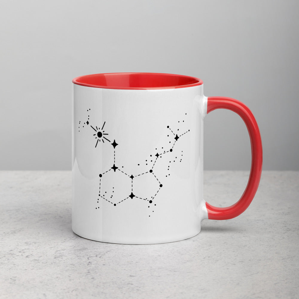 Constellation Coffee Mug (Psilocybin Molecule)