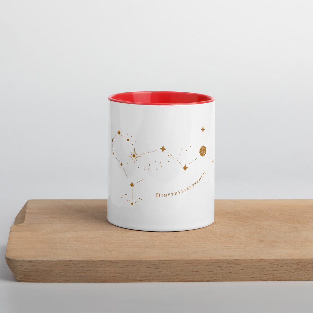 Constellation Coffee Mug (DMT Molecule w/ Text)