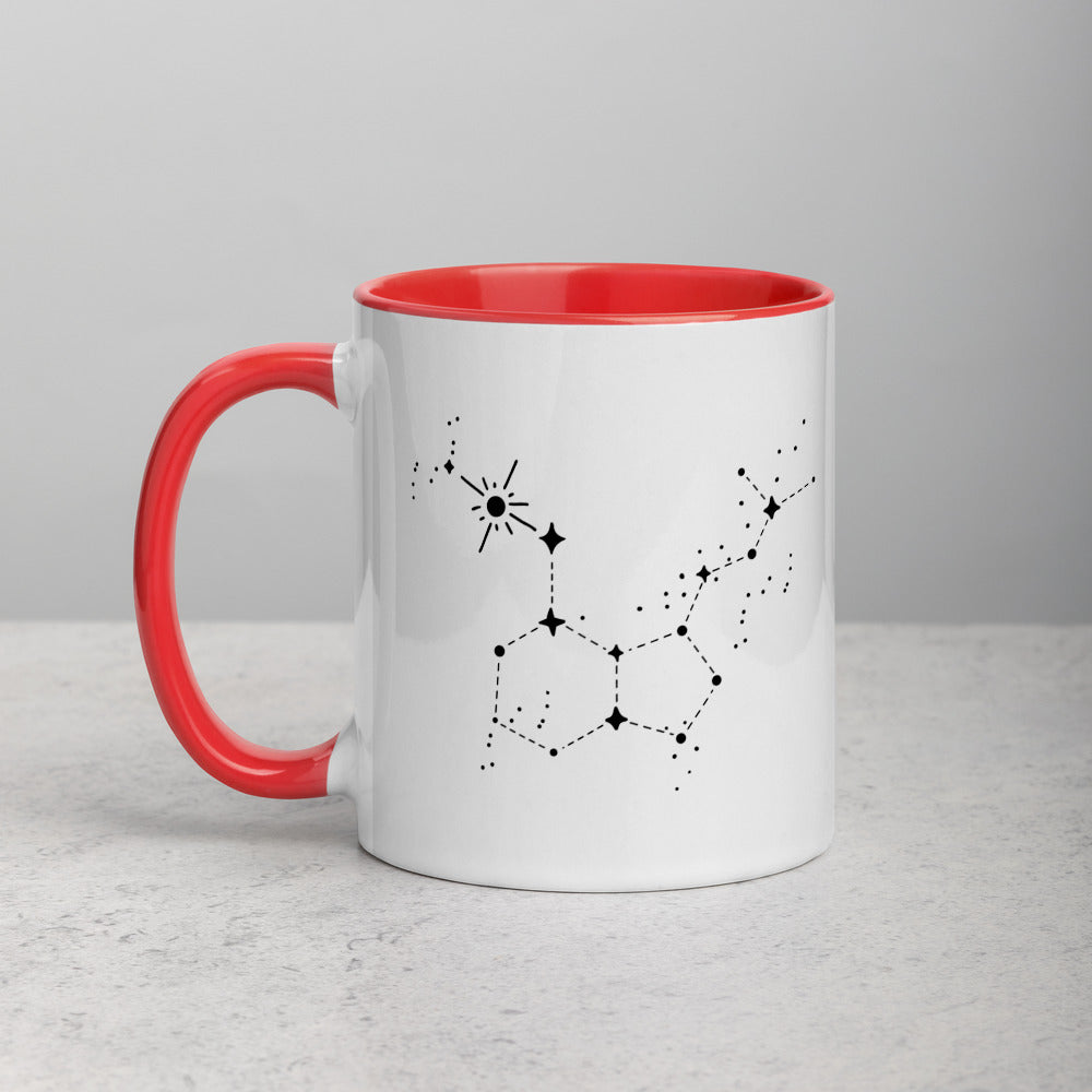 Constellation Coffee Mug (Psilocybin Molecule)