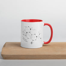 Load image into Gallery viewer, Constellation Coffee Mug (LSD Molecule w/ Text)
