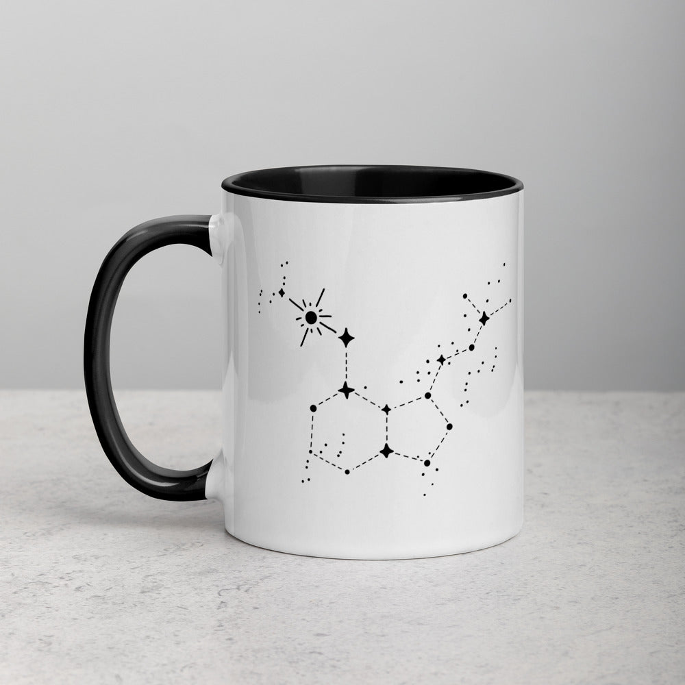 Constellation Coffee Mug (Psilocybin Molecule)