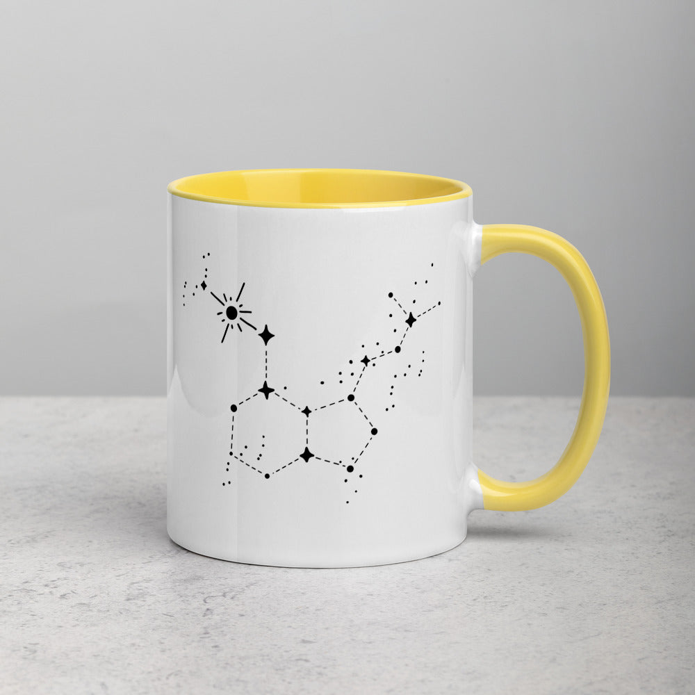 Constellation Coffee Mug (Psilocybin Molecule)