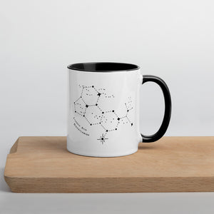 Constellation Coffee Mug (LSD Molecule w/ Text)