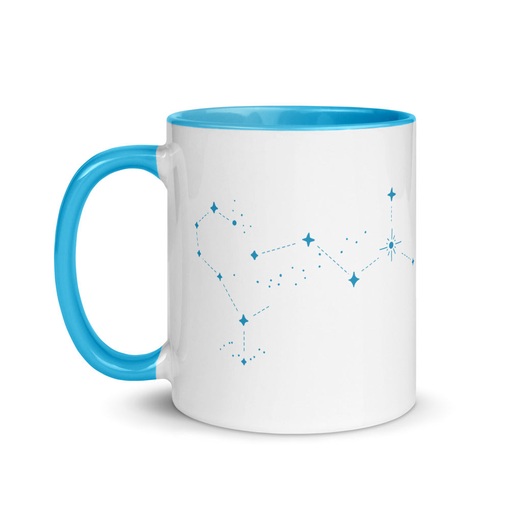 Constellation Coffee Mug (LSD Molecule w/ Text)