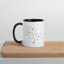 Load image into Gallery viewer, Constellation Coffee Mug (LSD Molecule)
