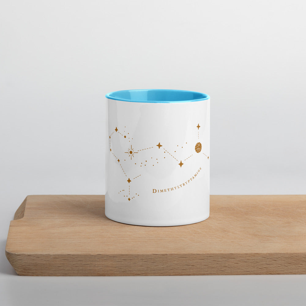 Constellation Coffee Mug (DMT Molecule w/ Text)