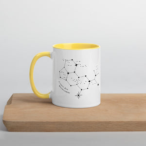 Constellation Coffee Mug (LSD Molecule w/ Text)