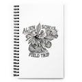 Alien School Field Trip Spiral notebook