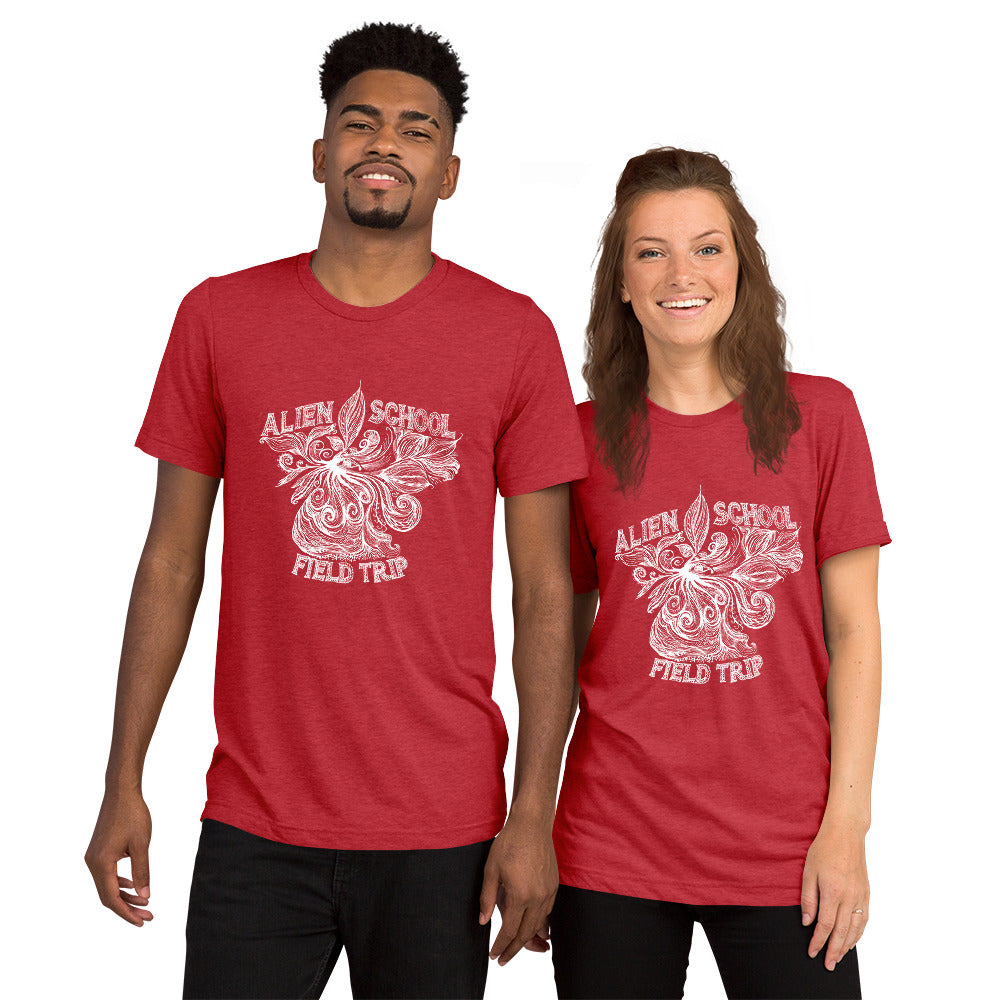 Alien School Field Trip Tri-Blend Short sleeve t-shirt
